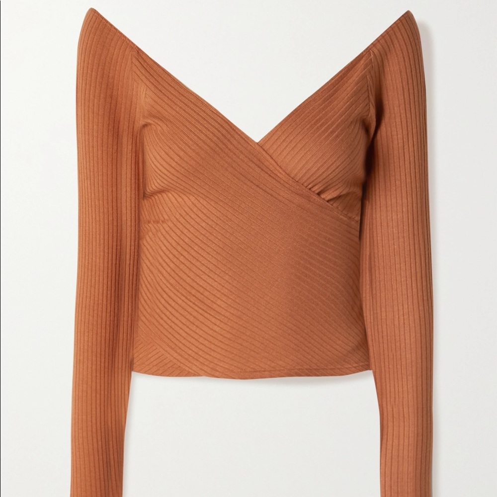 Reformation Minnie Top: Camel